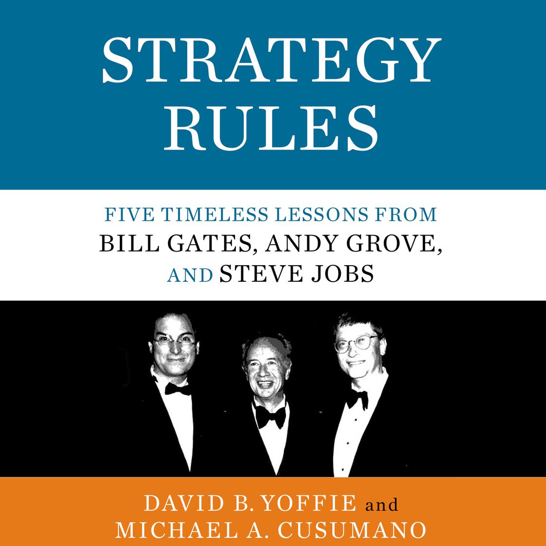 View audiobook of Strategy Rules by David B. Yoffie & Michael A. Cusumano
