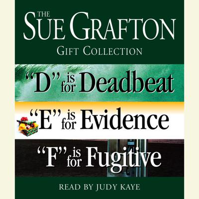 Sue Grafton DEF Gift Collection - Abridged by Sue Grafton