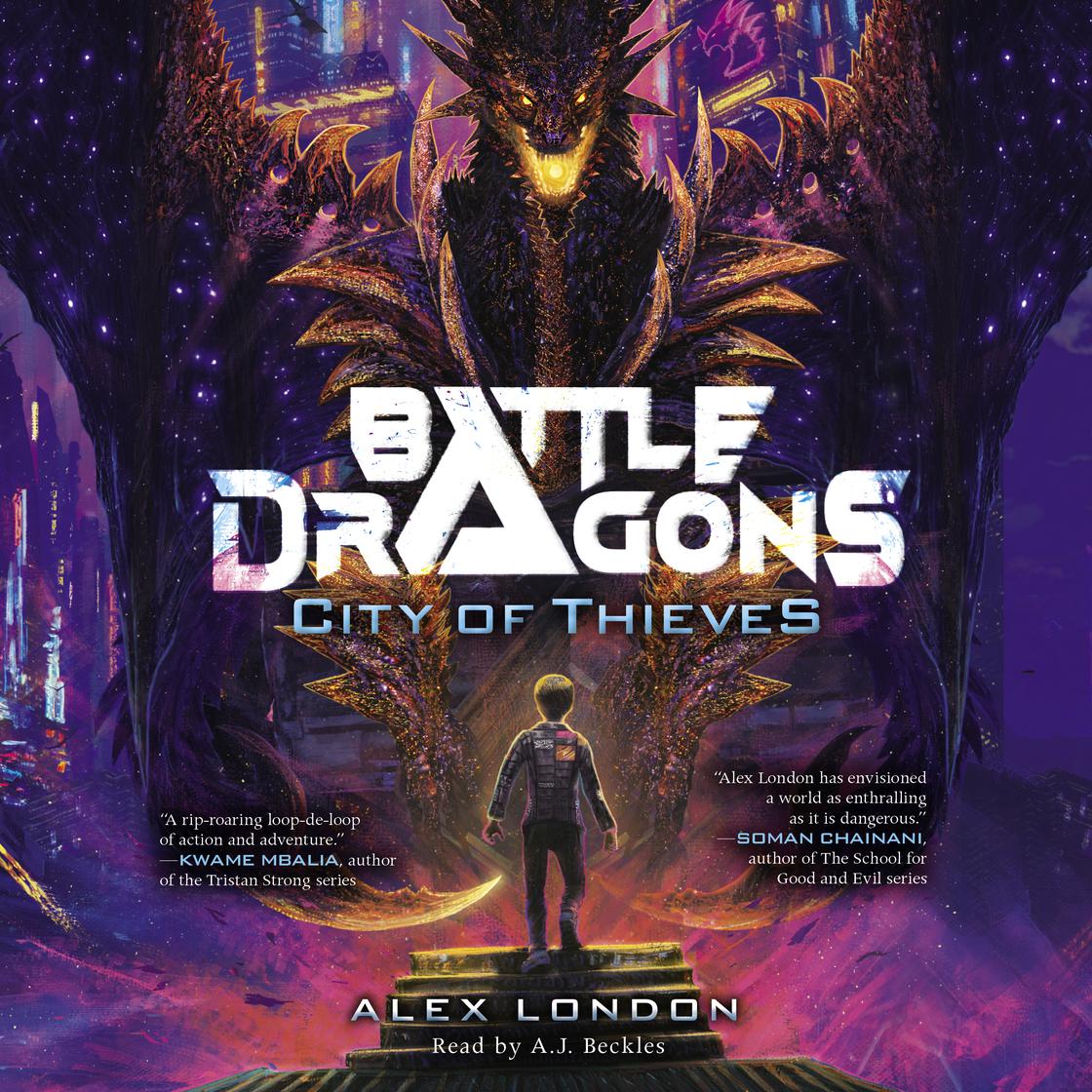 View audiobook of City of Thieves (Battle Dragons #1) by Alex London