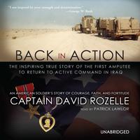 View audiobook of Back in Action by Capt. David Rozelle