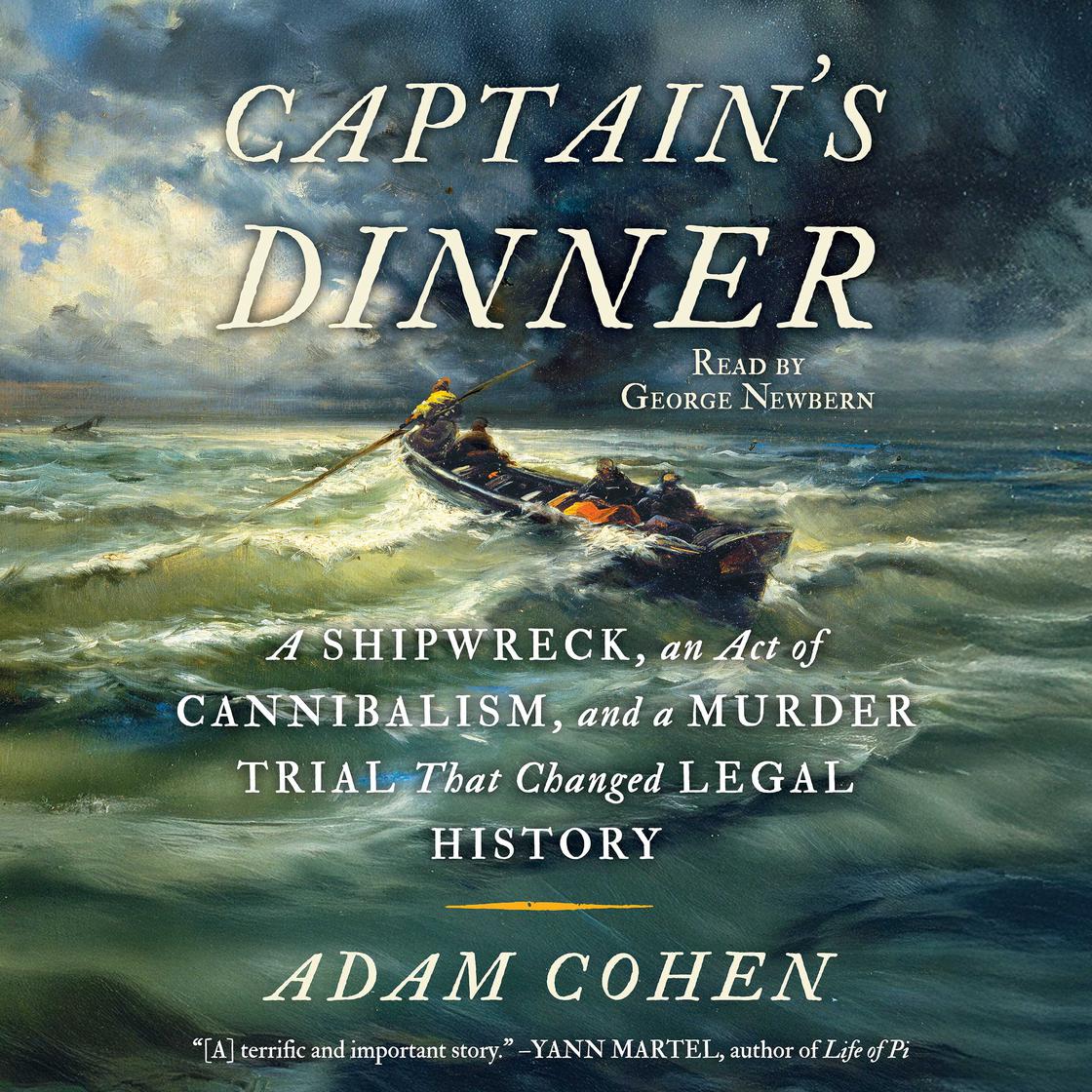 View audiobook of Captain's Dinner by Adam Cohen