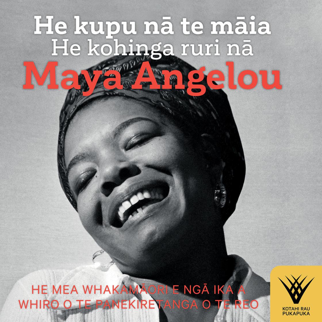 View audiobook of He kupu na te maia by Maya Angelou