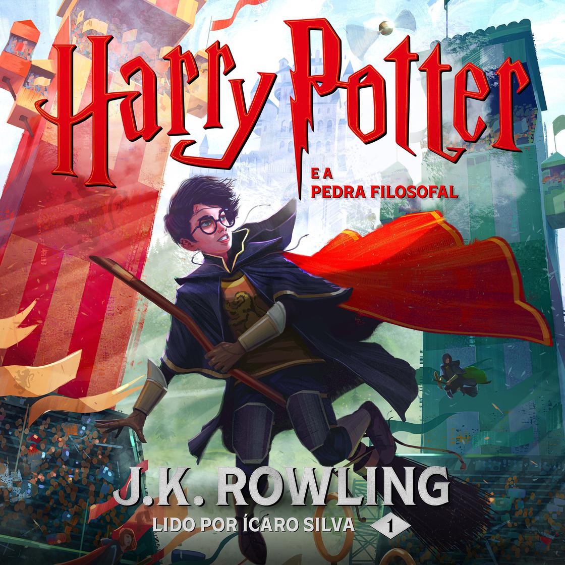 View audiobook of Harry Potter e a Pedra Filosofal by J.K. Rowling