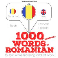 View audiobook of 1000 essential words in Romanian by JM Gardner