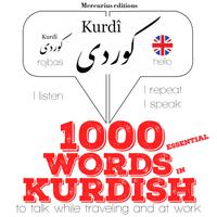 View audiobook of 1000 essential words in Kurdish by JM Gardner