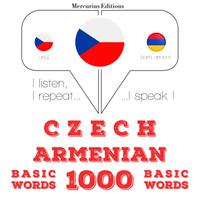 View audiobook of Čeština - arménština: 1000 základních slov by JM Gardner