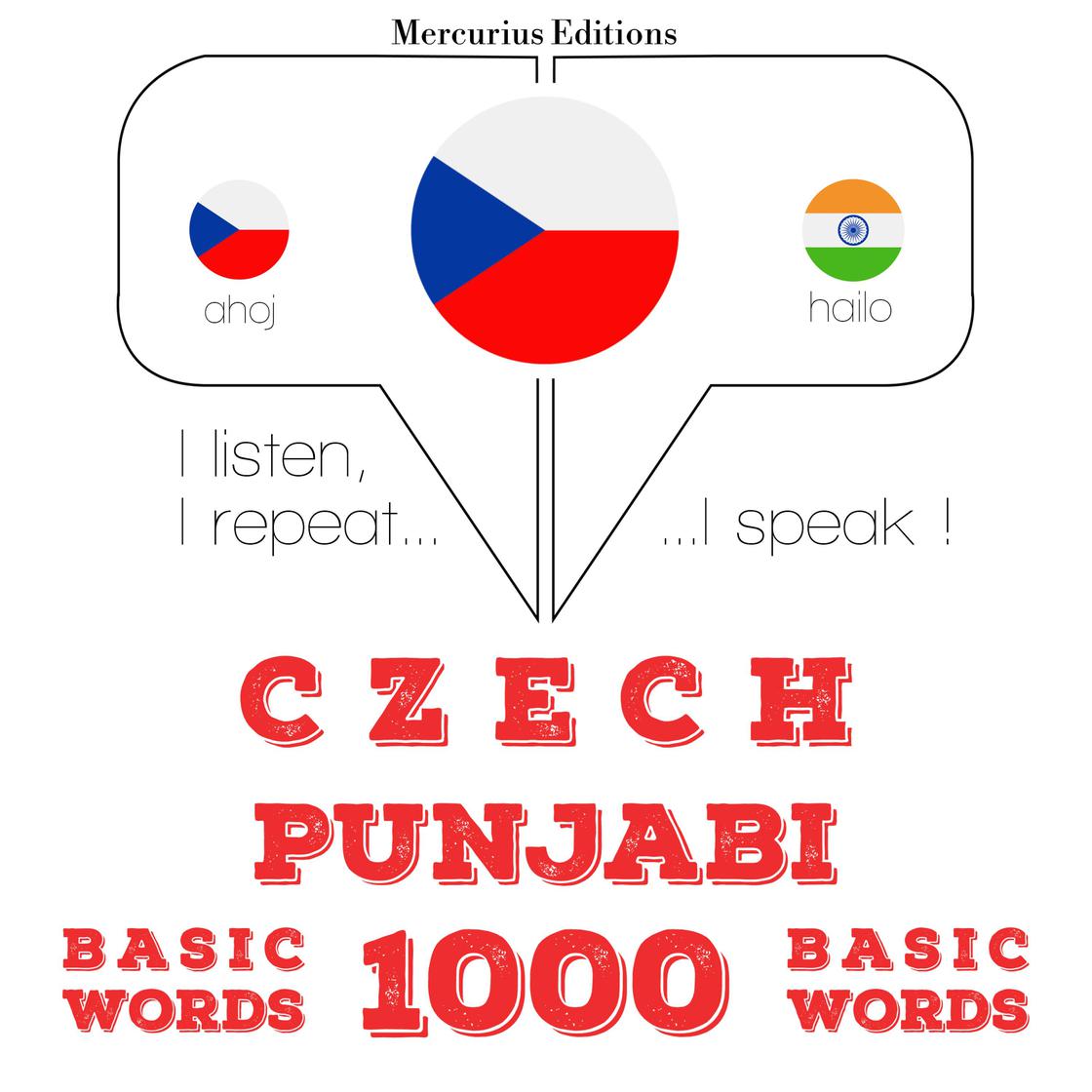 View audiobook of Čeština - Punjabi: 1000 základních slov by JM Gardner
