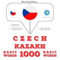 View audiobook of Čeština - kazaština: 1000 základních slov by JM Gardner