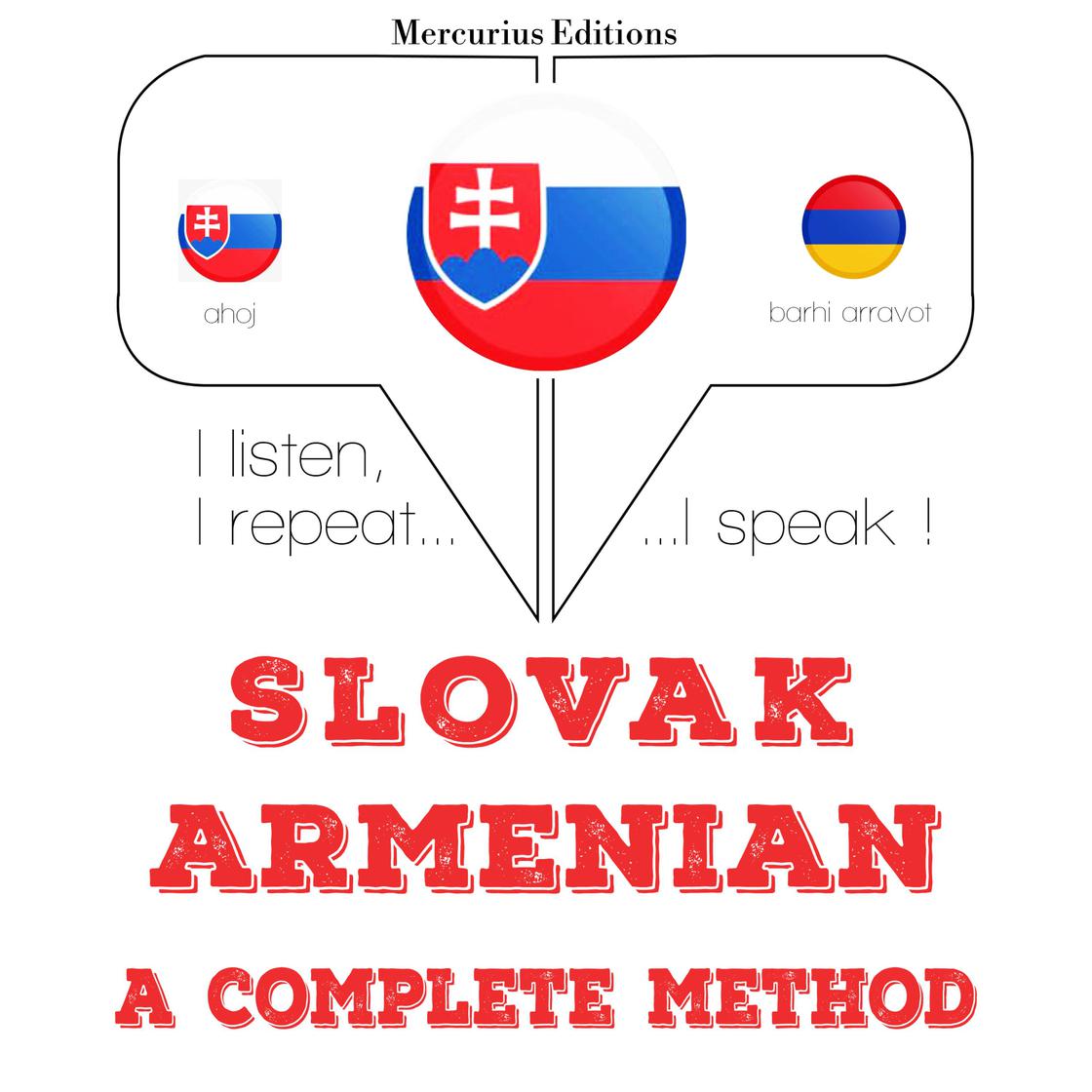 View audiobook of Slovenský - arménska: kompletná metóda by JM Gardner