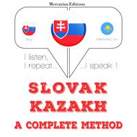 View audiobook of Slovenský - Kazašský: kompletná metóda by JM Gardner