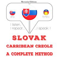 View audiobook of Slovenský - Carribean Creole: kompletné metóda by JM Gardner