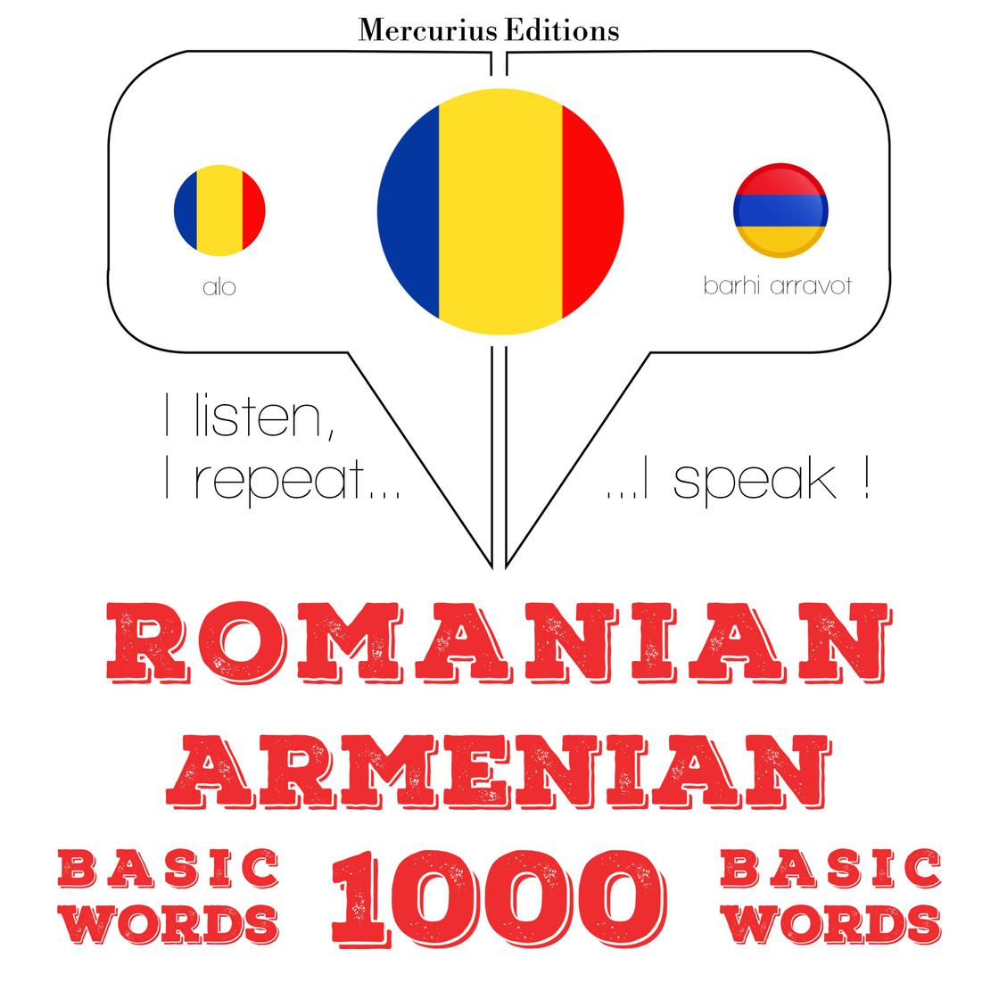 View audiobook of Armeni - români: 1000 de cuvinte de bază by JM Gardner