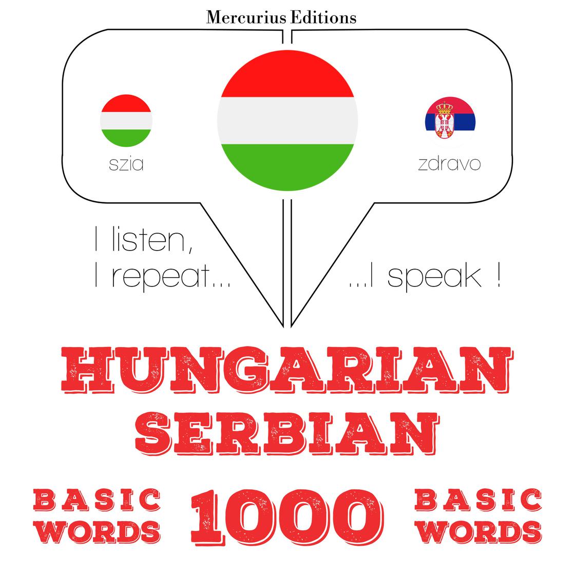 View audiobook of Magyar - szerb: 1000 alapszó by JM Gardner