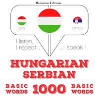 View audiobook of Magyar - szerb: 1000 alapszó by JM Gardner