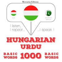View audiobook of Magyar - urdu: 1000 alapszó by JM Gardner
