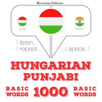 View audiobook of Magyar - pandzsábi: 1000 alapszó by JM Gardner
