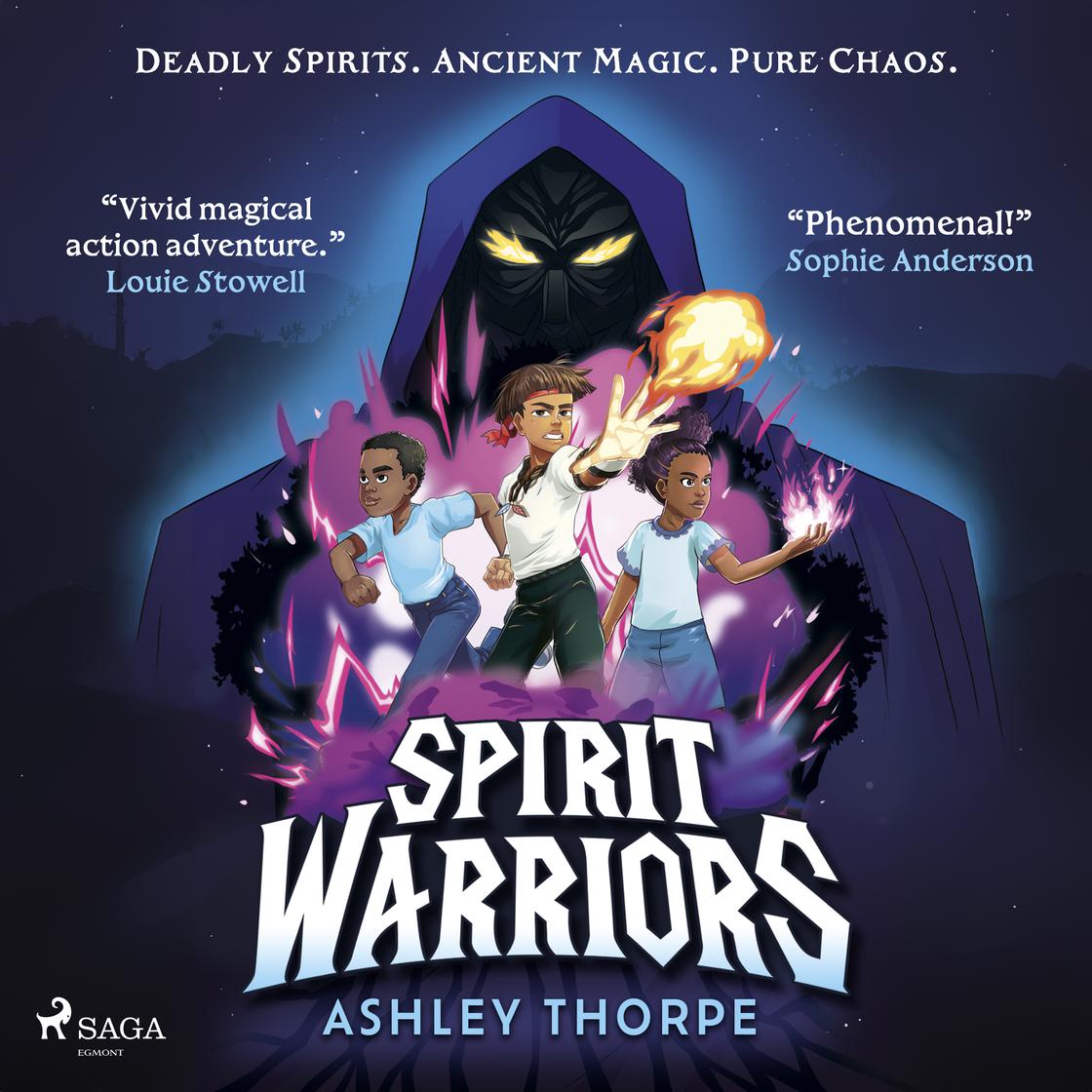 View audiobook of Spirit Warriors: A fast-paced, middle-grade fantasy adventure, perfect for Percy Jackson fans by Ashley Thorpe