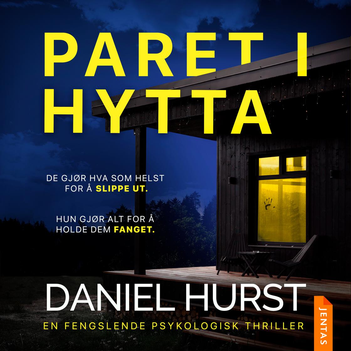 View audiobook of Paret i hytta by Daniel Hurst