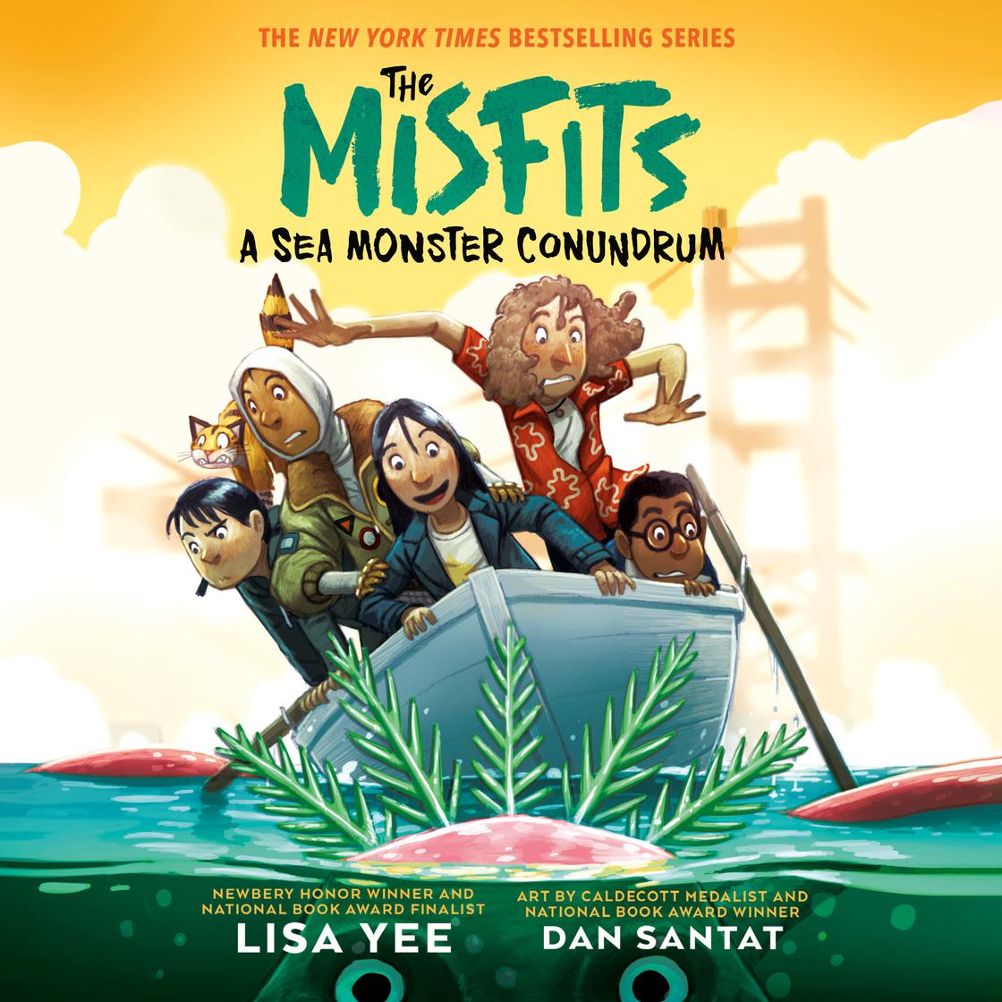 View audiobook of A Sea Monster Conundrum (The Misfits) by Lisa Yee