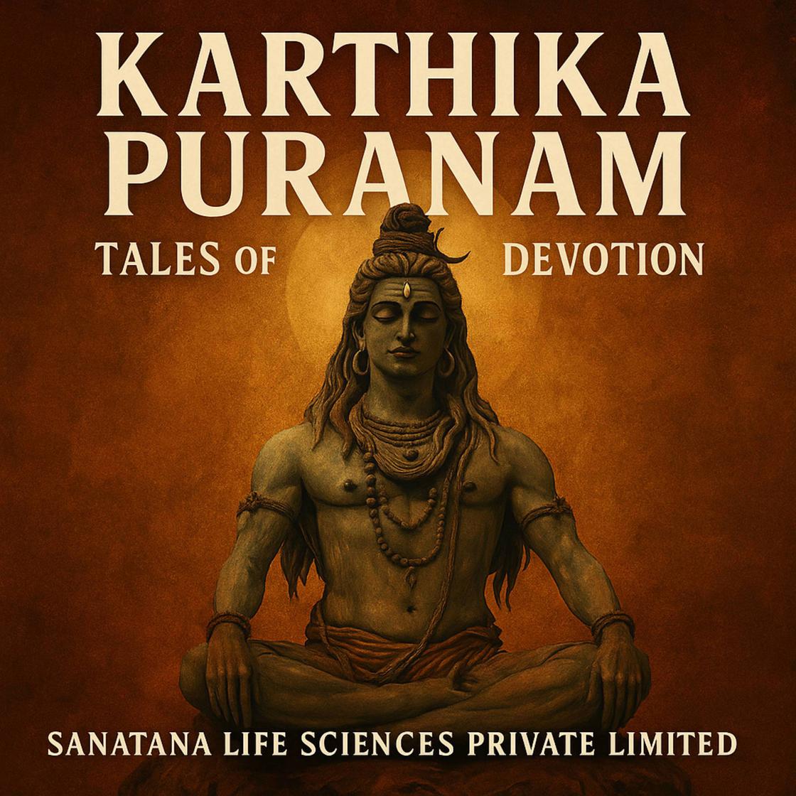 View audiobook of Karthika Puranam by Sanatana Life Sciences  Private Limited