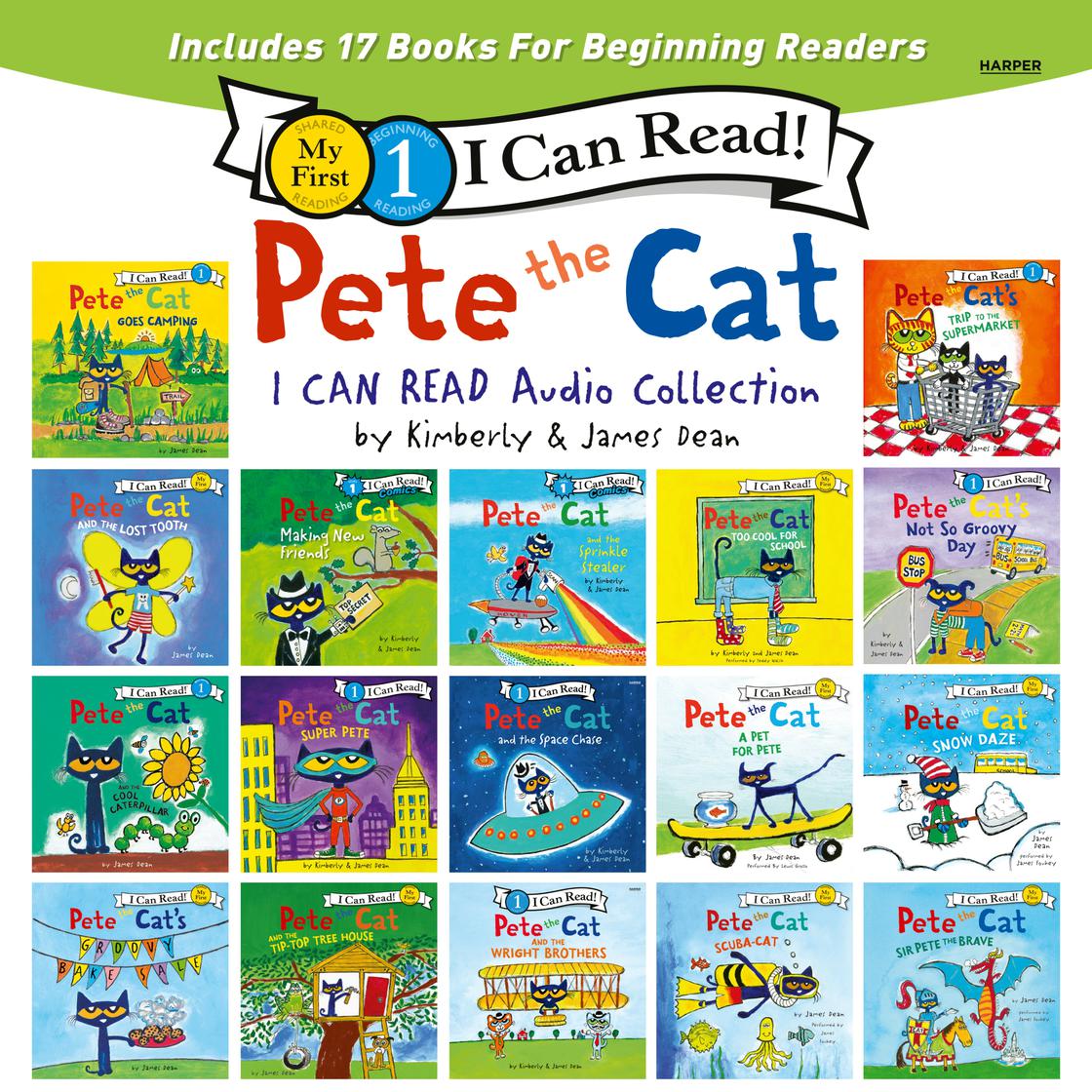 Pete the Cat I Can Read Audio Collection Audiobook Libro.fm