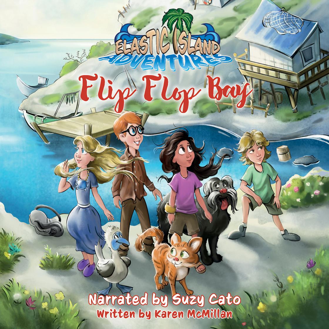 Elastic Island Adventures - Flip Flop Bay by Karen McMillan