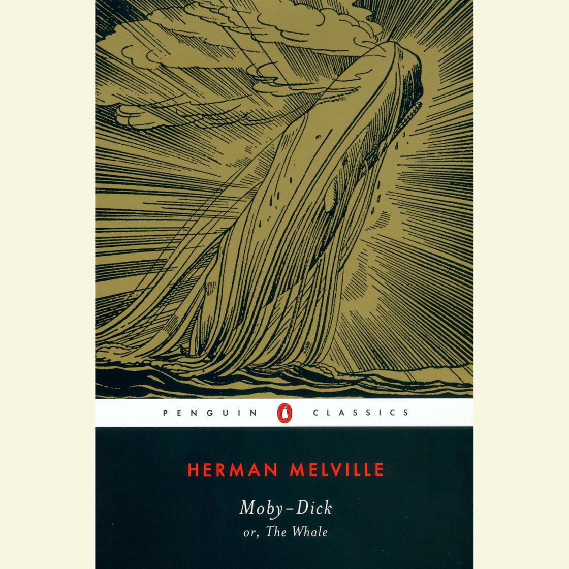  Moby Dick, Herman Melville whale literary gift