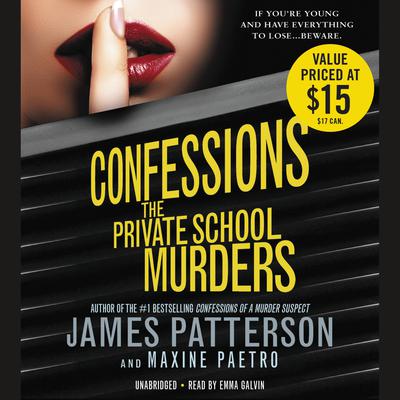 View audiobook of Confessions: The Private School Murders by James Patterson & Maxine Paetro