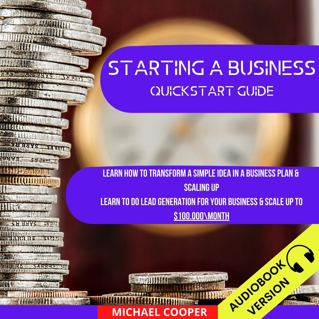 Libro.fm Starting A Business Quickstart Guide Audiobook