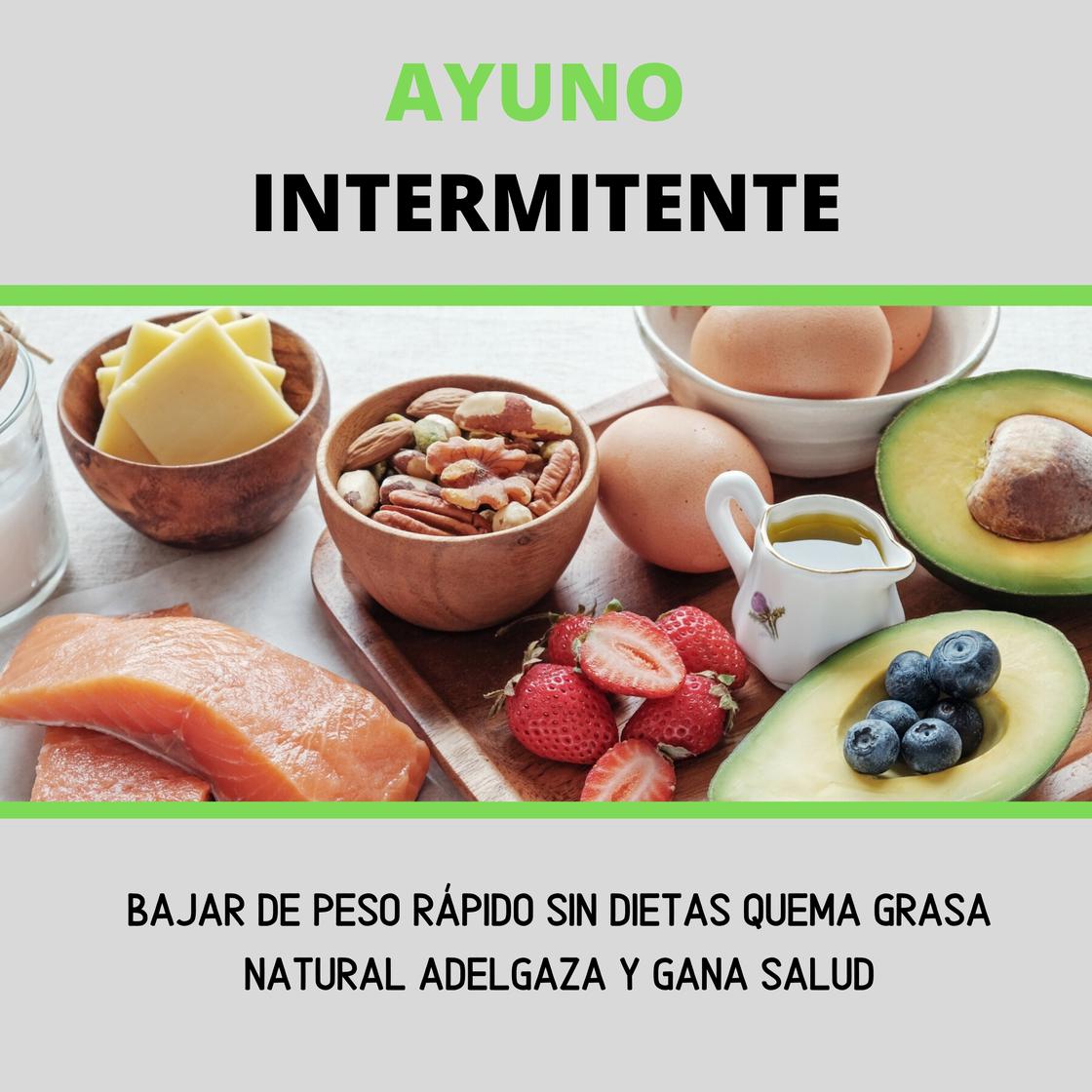 Ayuno Intermitente, Bajar De Peso Rapido Sin Dietas, Quema Grasa ... by Andrey Reyes