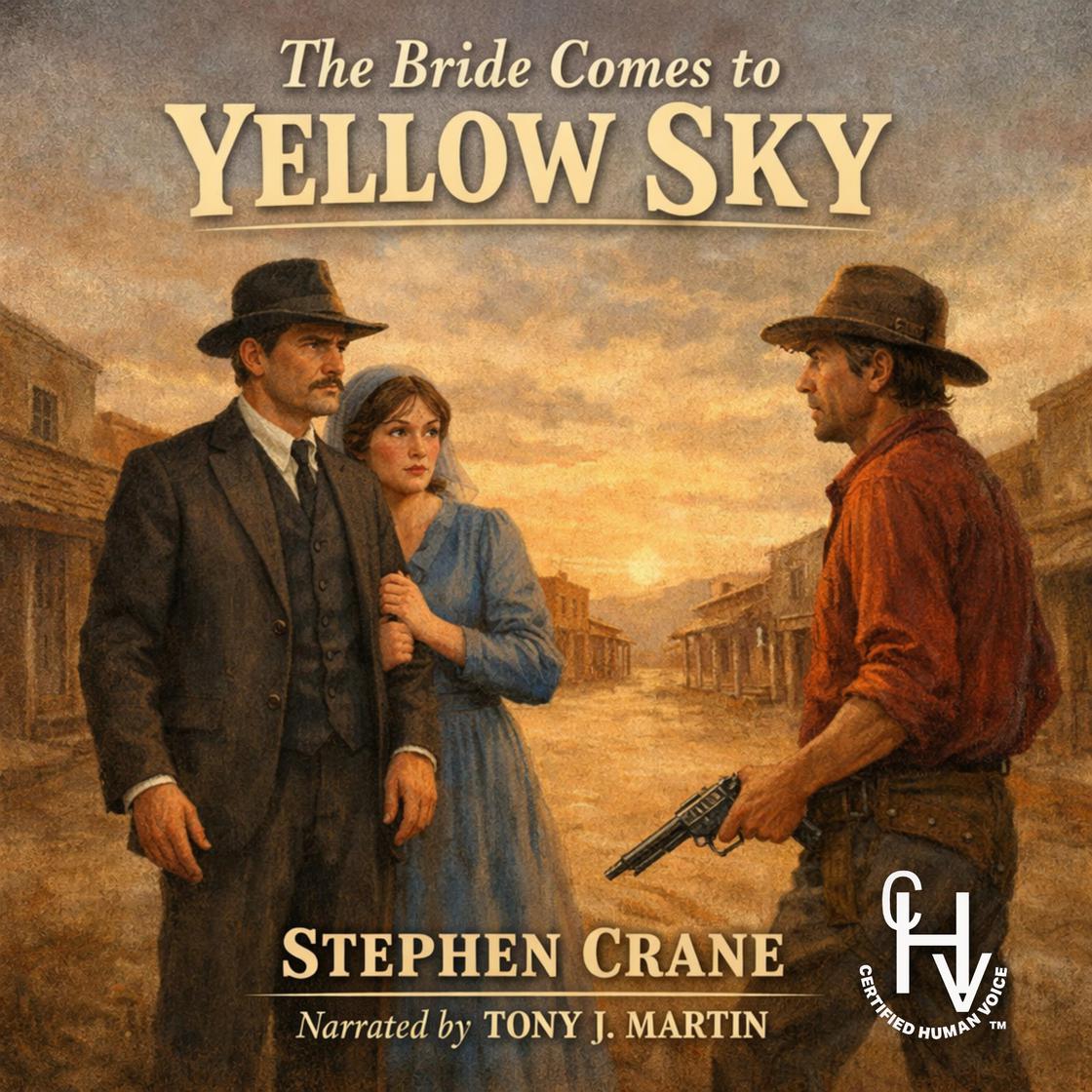 The Bride Comes to Yellow Sky by Stephen Crane Narrated by Tony J. Martin Audiobook | Libro.fm