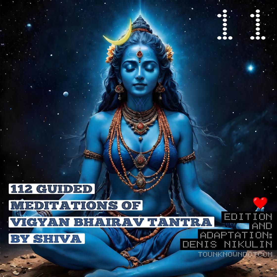 112 Guided Meditations of Vigyan Bhairav Tantra by Shiva (Anapanasati-Vipassana) (Part 11) by Denis Nikulin (tounknown.com) & tounknowndotcom
