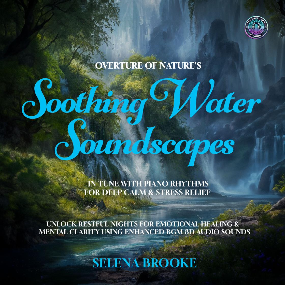 Overture of Nature’s Soothing Water Soundscapes In Tune with Piano Rhythms for Deep Calm & Stress Relief by Selena Brooke