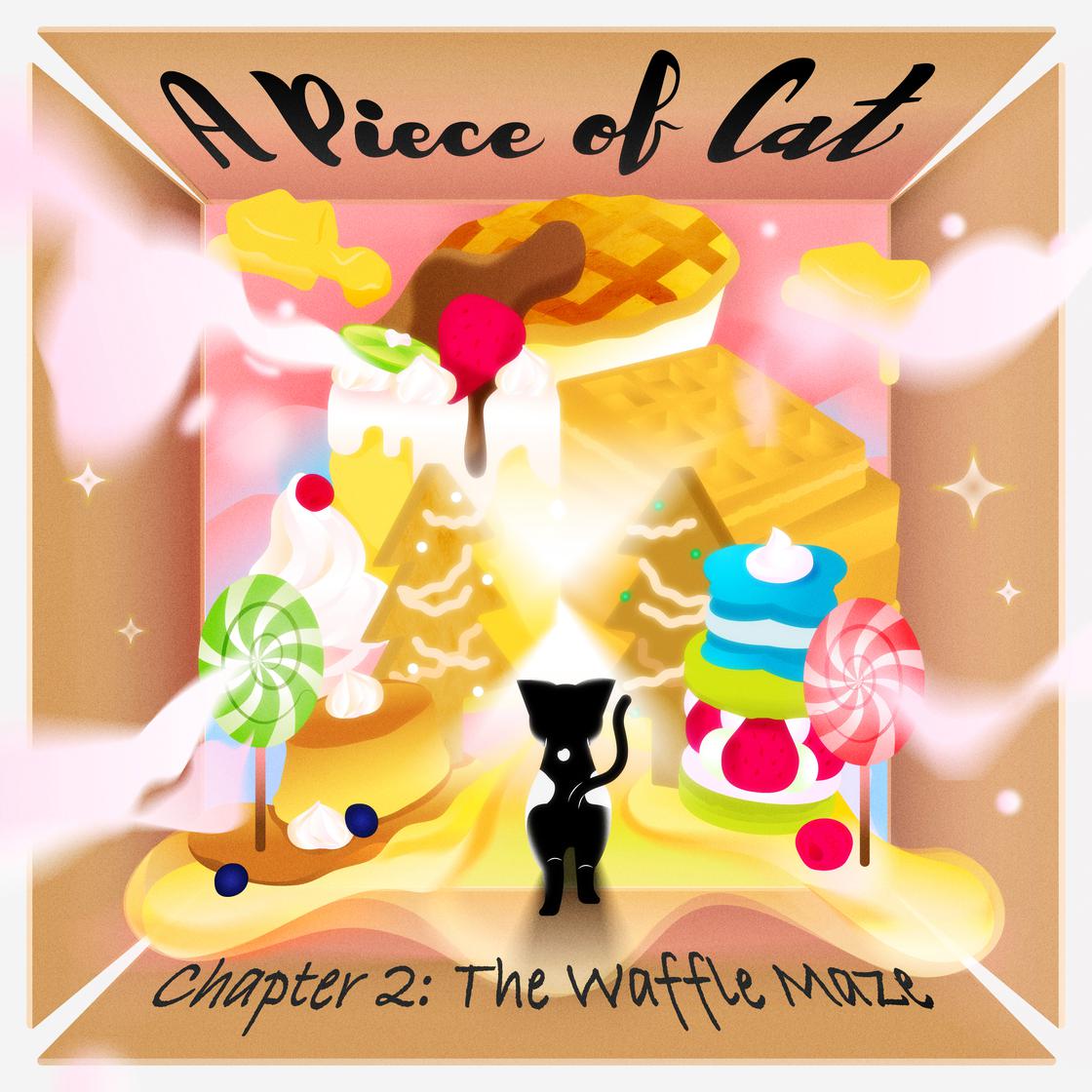 《 A Piece of Cat 》Chapter 2: The Waffle Maze by Madame Madeleine