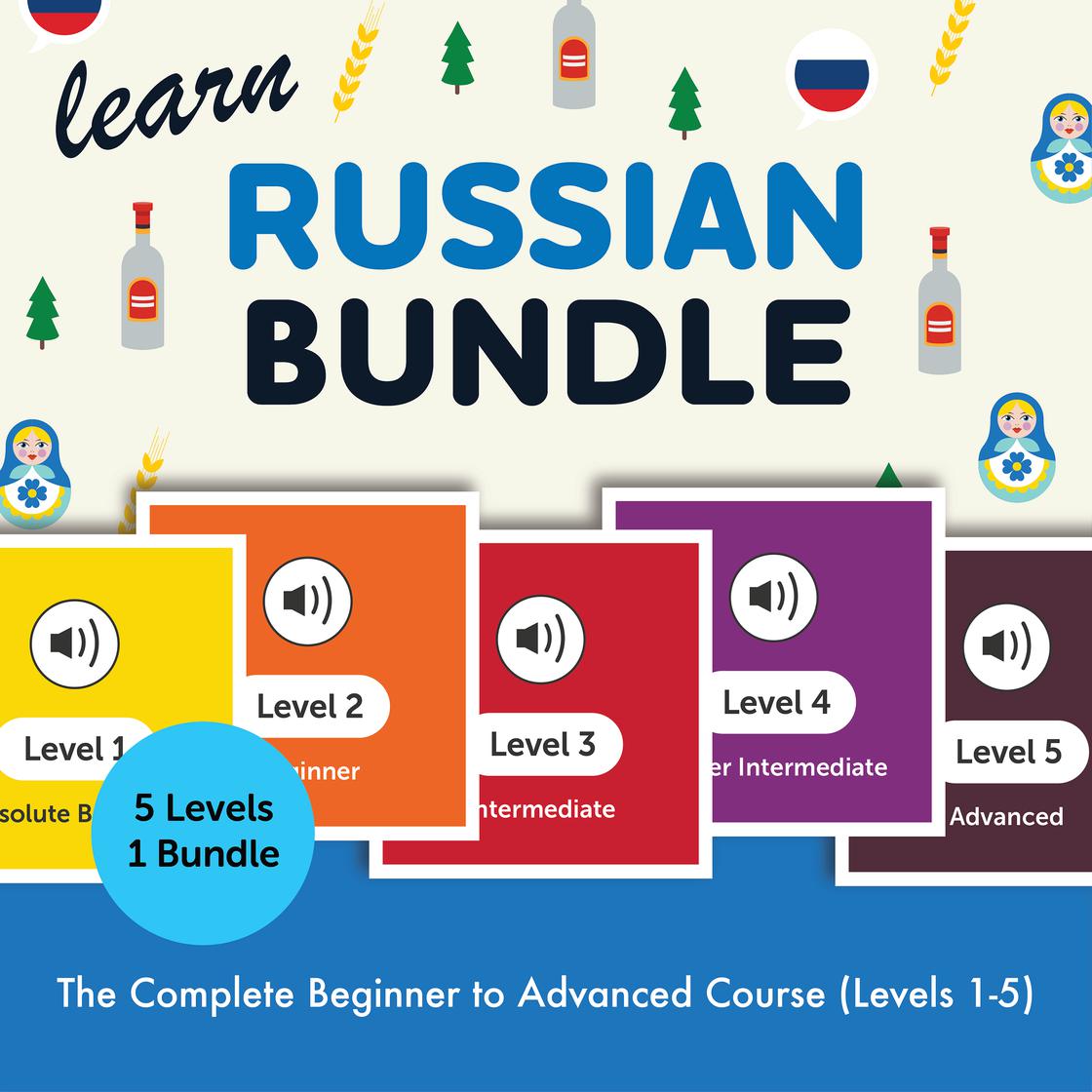 Learn Russian Bundle - The Complete Beginner to Advanced Course (Levels ...